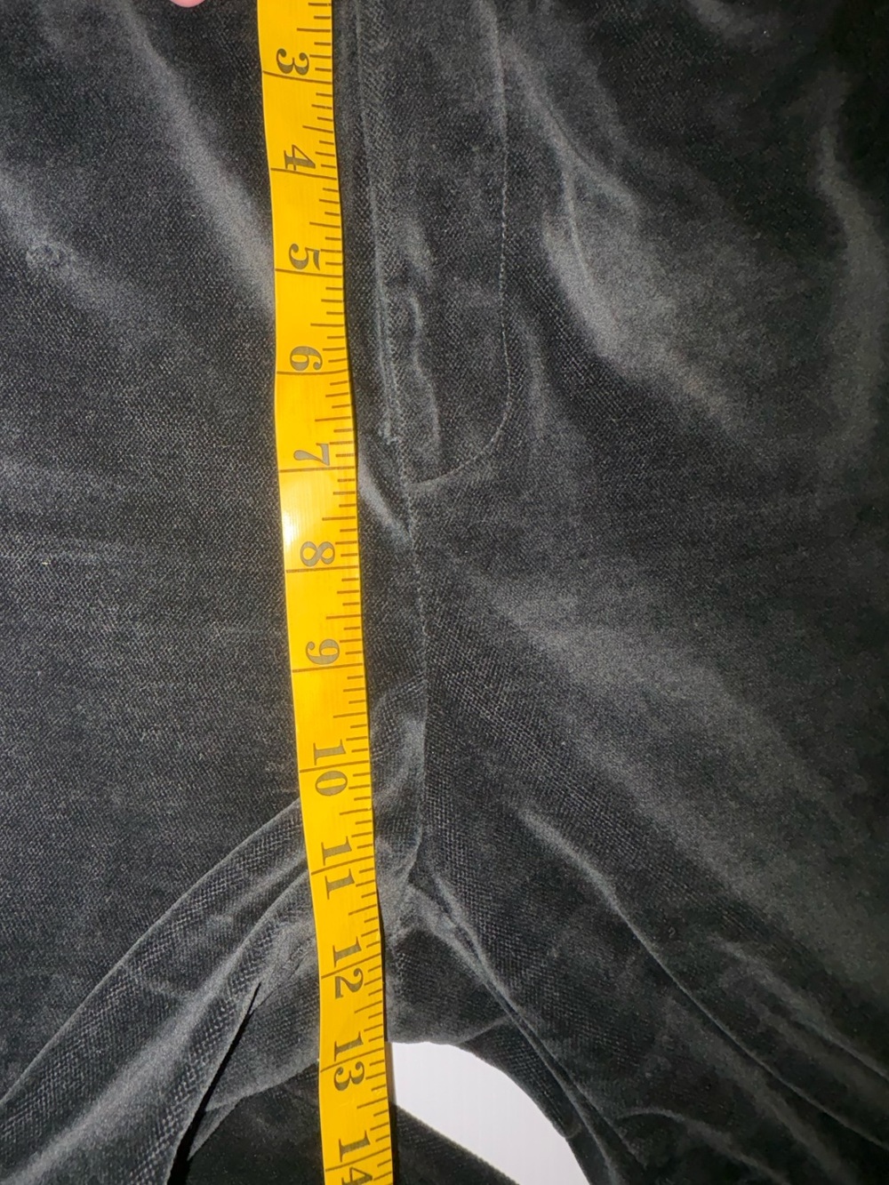 GAP Black Velvet Pants - Picture 5 of 7